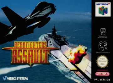 AeroFighters Assault (Europe) (En,Fr,De) box cover front